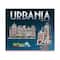 Urbania Collection - 4 3D Puzzles: Hotel, Cinema, Cafe, and Fire Station: 1165 Pcs